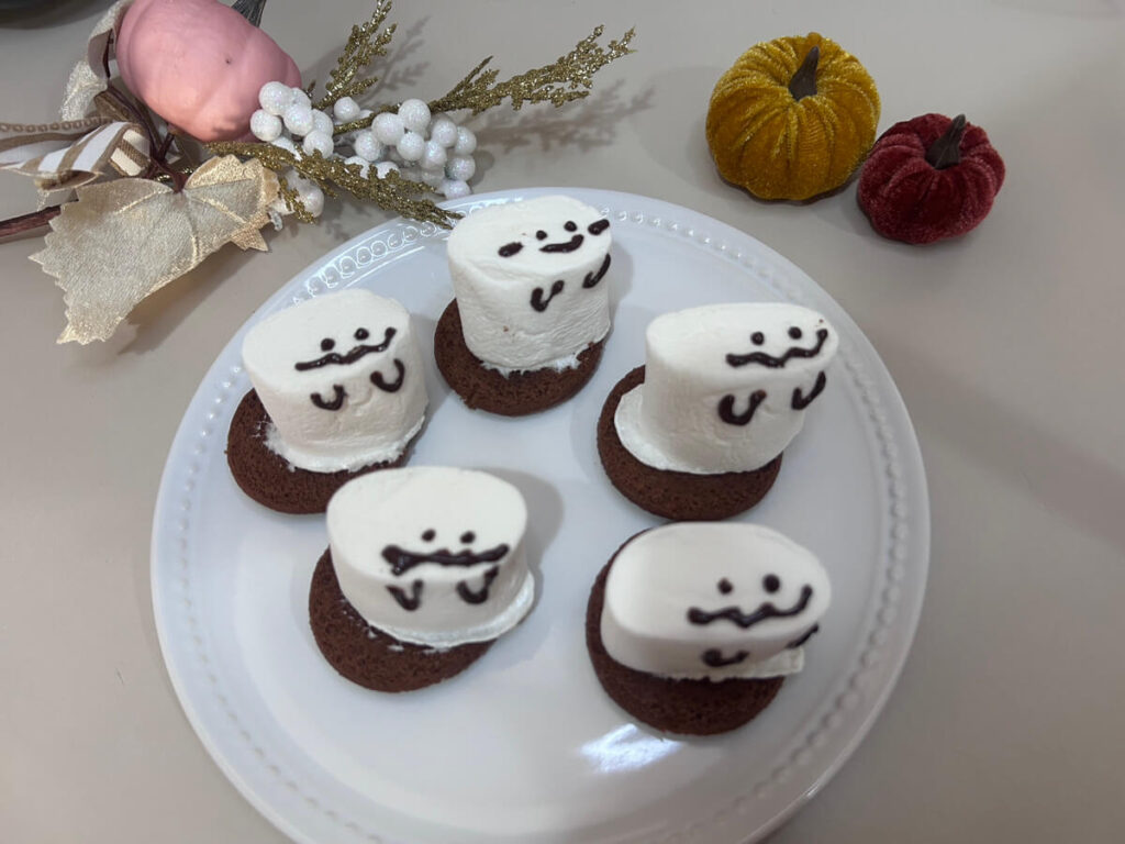 おばけマシュマロクッキー